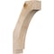 Ekena Millwork 3 1/2"W x 10"D x 18"H Imperial Smooth Knee Brace, Douglas Fir BRC04X10X18IMP00SDF - alternate 1